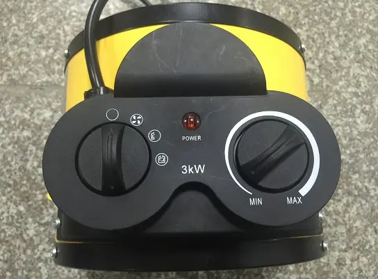 Ptc Ceramic Air Blower, 3KW, Electric, Matel - view 2