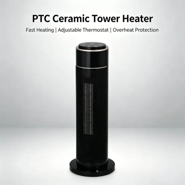 Ptc Ceramic Heating Fan, Portable, Electric, Plastic - view 2