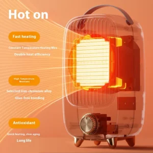 Ptc Fan, 1200W, Plastic, 30m, LED