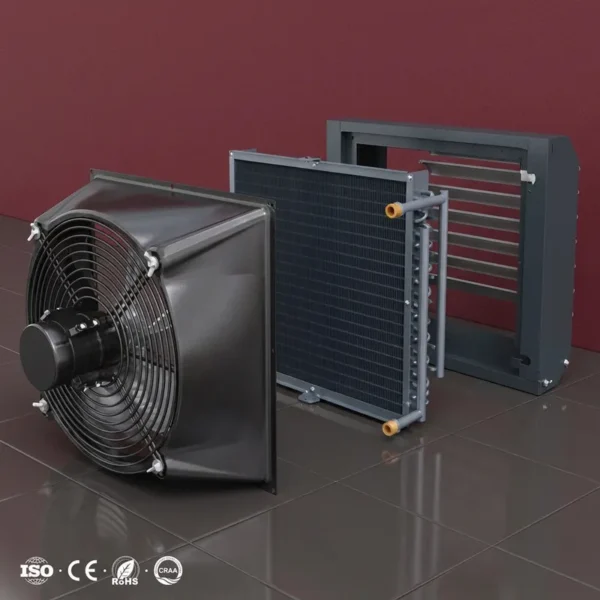 Ptc Fan, 6kW, Wall, 68dB, 380V - view 5