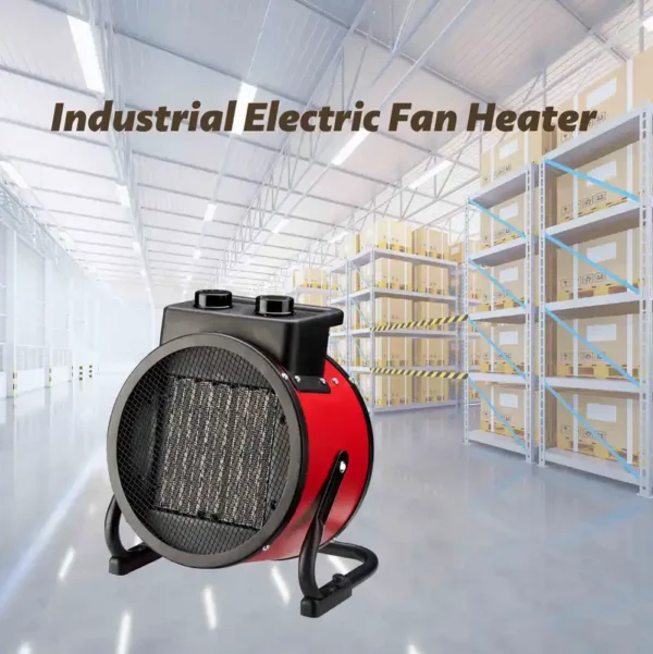 Ptc Heater, 3000W, Electric, Metal - view 4