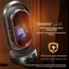 Ptc Heating Fan, Portable, 1000-1500W, 30m - view 2