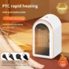 Ptc Mini Fan, Plastic, LED - view 2