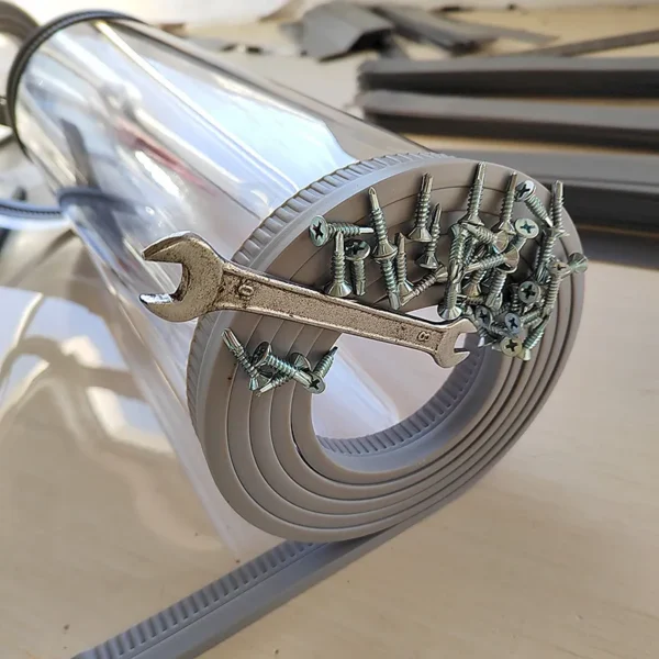 Pvc Door Folding Curtain, Plastic, PC-001 - view 5