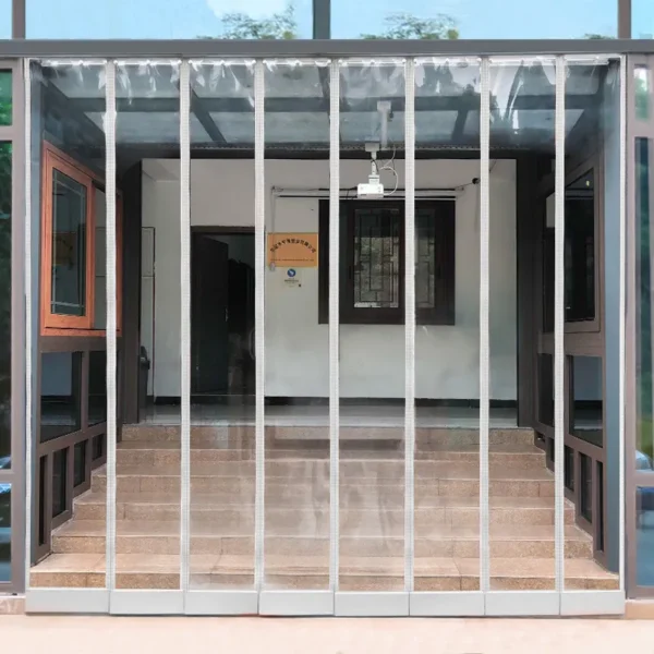 Pvc Door Folding Curtain, Plastic, PC-001 - view 6