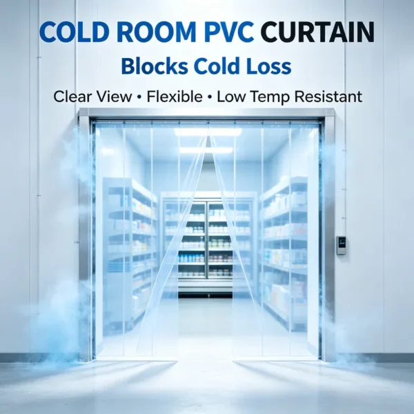 Pvc Strip Door Curtain, 1.5mm*30cm*30m, REACH