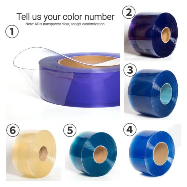 Pvc Strips Curtain, 2mm, 3mm, Plastic - view 4