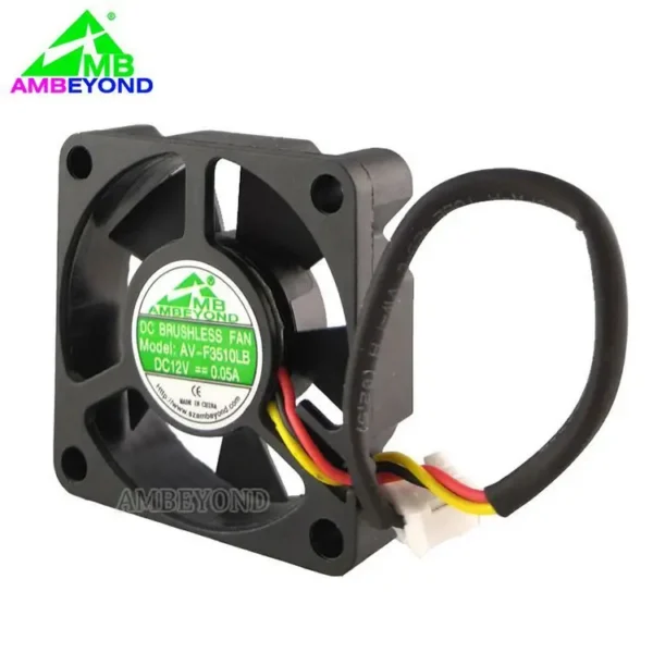 Pwm Fan, 3510, 35*10mm, 35x35x10mm, Axial - view 2