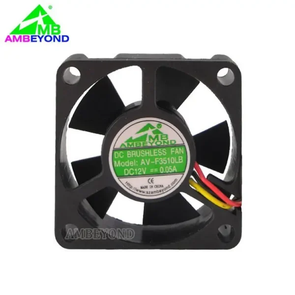 Pwm Fan, 3510, 35*10mm, 35x35x10mm, Axial - view 6