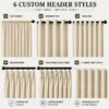 Quality High Blackout Curtain, 100% Polyester - view 5