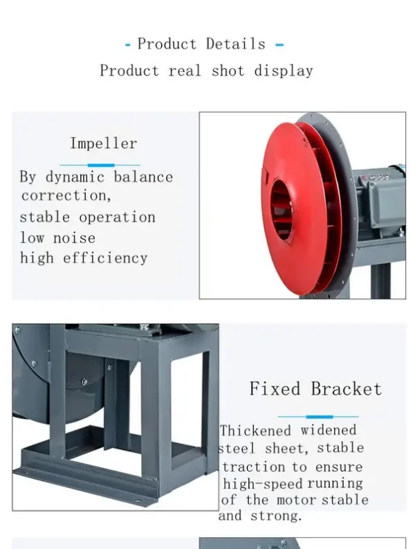Quality High Pressure Blower, 220V, FRP - view 6