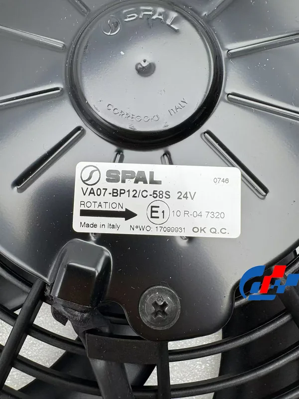 Quality Spal Fan, 24V, Axial, VA07-BP12/C-58s - view 2