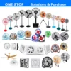 Quality Wall Mounted Fan, 220V, Electric - view 5
