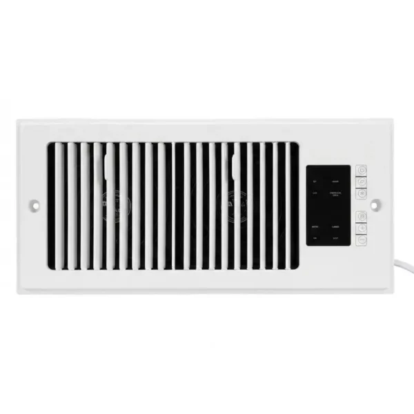 Quiet Abs Register Fan, A.C. Source