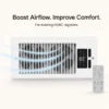 Quiet Abs Register Fan, A.C. Source - view 2