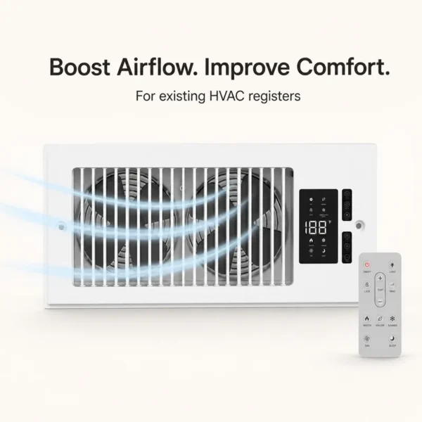 Quiet Abs Register Fan, A.C. Source - view 2