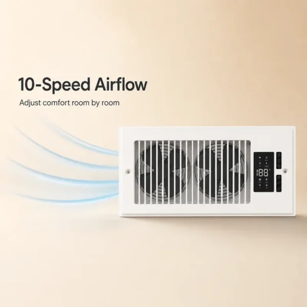 Quiet Abs Register Fan, A.C. Source - view 4
