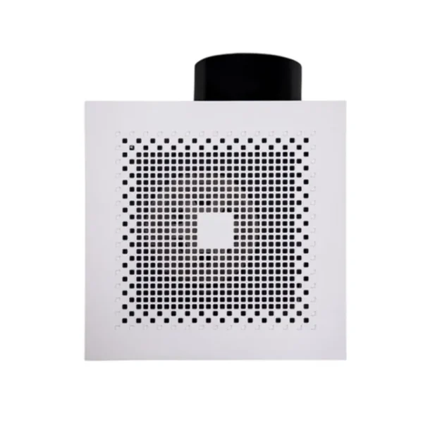 Quiet Bathroom Exhaust Fan, Ceiling, 220 V, Corded Electric - view 4