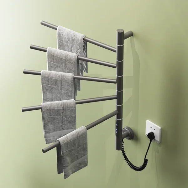 Rack Digital Display Heater, Aluminum, 100W, Aluminum Alloy