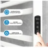 Rack Digital Display Heater, Aluminum, 100W, Aluminum Alloy - view 2