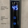 Rack Digital Display Heater, Aluminum, 100W, Aluminum Alloy - view 4