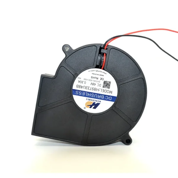 Radial Blower, 97x94x33mm, LED - view 3