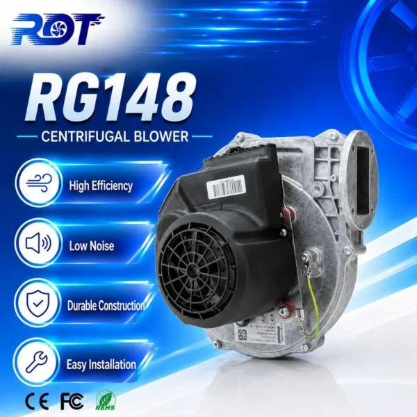 Radial Blower, RG148/1200-3633-010202, Wall