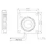 Radial Cooling Fan, 4010, 5V, 40mm, 10mm - view 6