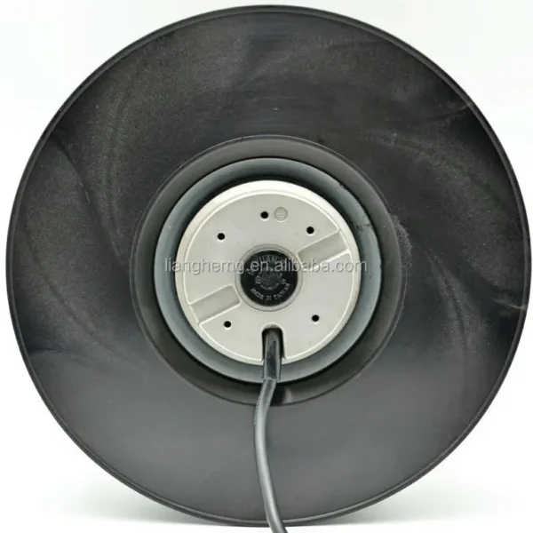 Radial Fan, 225x107mm, Centrifugal, Brushless, Plastic - view 2