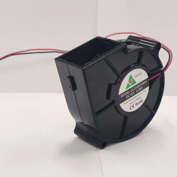 Radial Fan, 24V, 75mm, Centrifugal - view 3