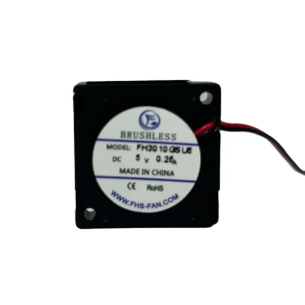 Radial Fan, 3010, 5V, 12V, 30x30x10mm - view 4