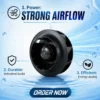 Radial Fan, XH250FLW3-A, 380V, 0.25A, 130W - view 4