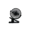 Rechargeable Desk Clip Fan, Portable, USB