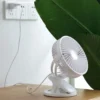 Rechargeable Desk Clip Fan, Portable, USB - view 6