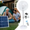 Rechargeable Electric Stand Fan, 18-Inch, Solar, LED - view 3