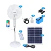 Rechargeable Electric Stand Fan, 18-Inch, Solar, LED - view 5