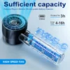 Rechargeable Fan, Portable, Battery, Plastic - view 3