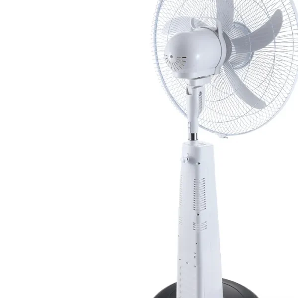 Rechargeable Fan, Solar, 38, Plastic - view 2