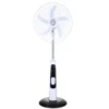 Rechargeable Fan, Solar, 38, Plastic - view 3