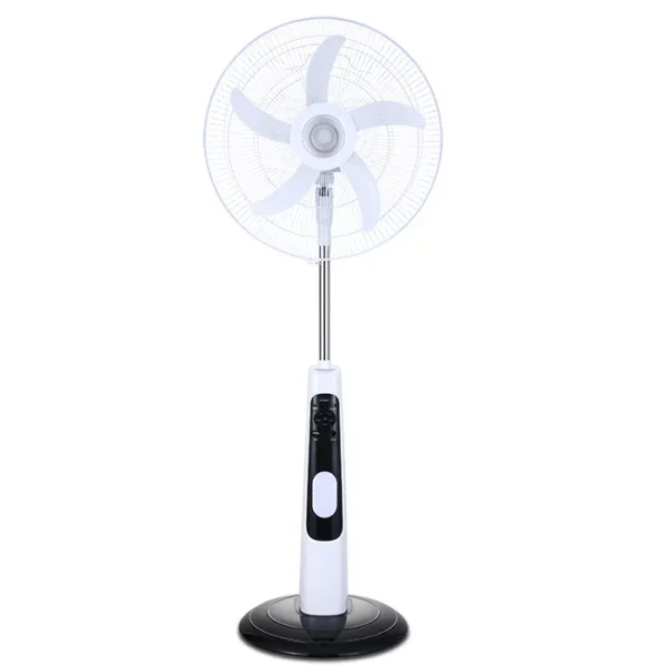Rechargeable Fan, Solar, 38, Plastic - view 3