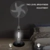 Rechargeable Floor Stand Fan, Solar, 30W - view 6