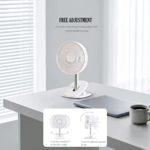 Rechargeable Home Mini Fan, Portable, 5 V, USB
