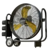 Rechargeable Industrial Drum Fan, AC 100V~240V, Battery