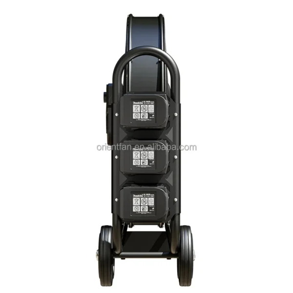 Rechargeable Industrial Drum Fan, AC 100V~240V, Battery - view 6