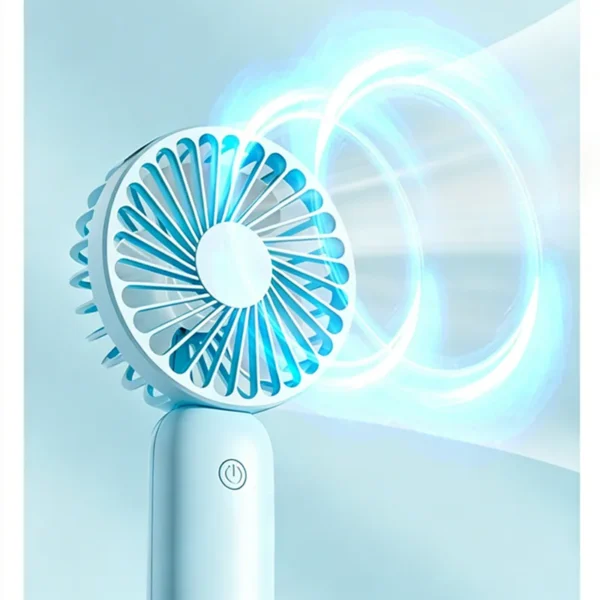Rechargeable Mini Air Fan, USB-C, Portable - view 3