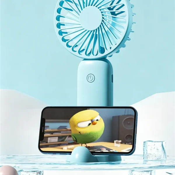 Rechargeable Mini Air Fan, USB-C, Portable - view 5
