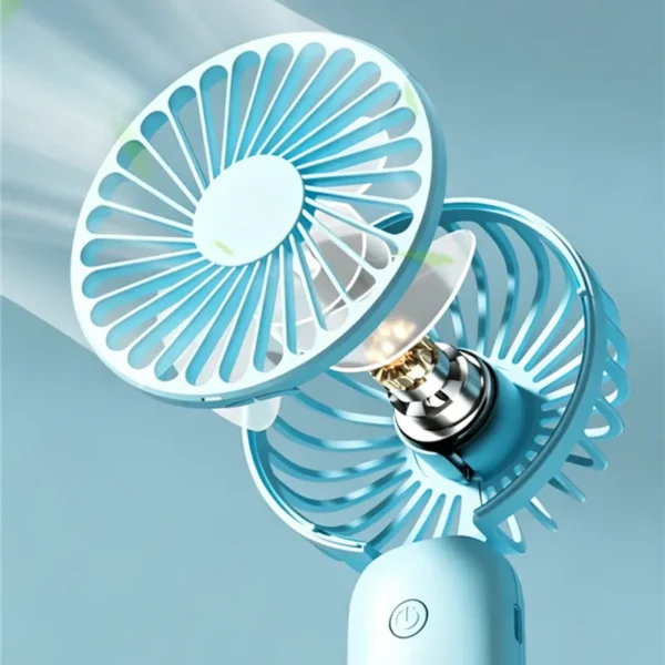 Rechargeable Mini Air Fan, USB-C, Portable - view 6