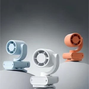 Rechargeable Mini Clip Fan, 5 V, Battery