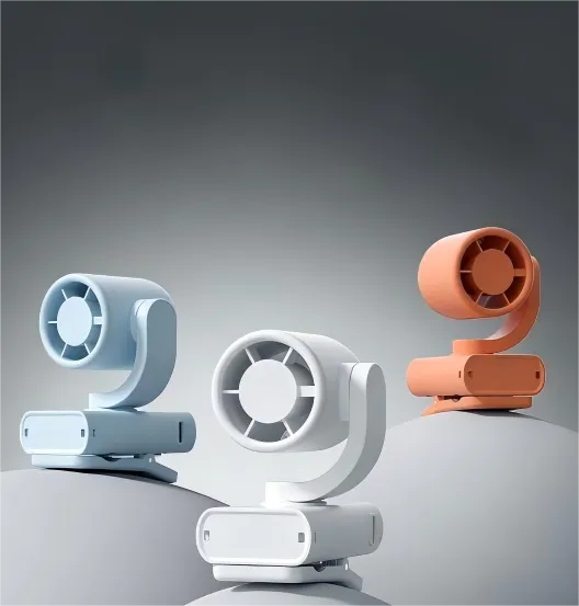 Rechargeable Mini Clip Fan, 5 V, Battery
