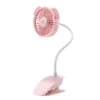 Rechargeable Mini Desk Fan, USB, DC5V-1A, Battery